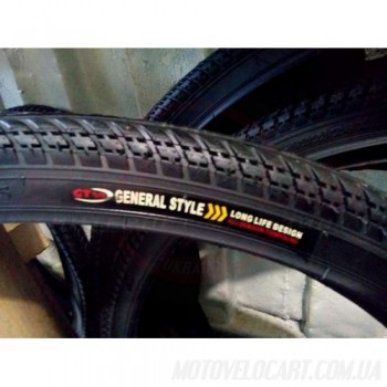 Покрышка велосипедная без камеры елка 20х2.125 "General Style"