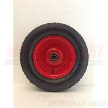 Колесо на садовую тачку 6.50-8 (d=20 mm)
