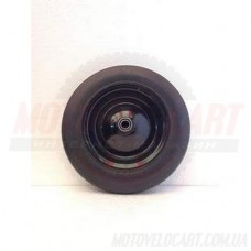Колесо на садовую тачку литое черное 3.50-8 (d=20 mm) Колесо на садовую тачку литое черное 3.50-8 (d=20 mm)