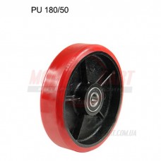 Полиуретановое колесо PU 180/50 с подшипником Полиуретановое колесо PU 180/50 с подшипником