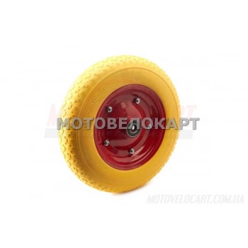 Колесо   3,50 -8   TL   (бескамерное, под ось d-20мм )   (желтое)   MRHD, шт
