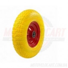Колесо пенополиуретановое модель 3.50-6 (d=20 mm) Колесо пенополиуретановое модель 3.50-6 (d=20 mm)