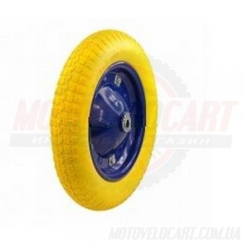Колесо пенополиуретановое модель 3.00-8 (d=16 mm) 