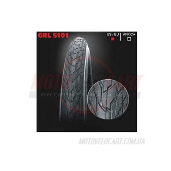 Покрышка велосипедная без камеры GRL 28" 37-622 (5101)