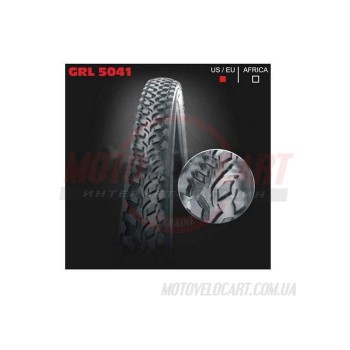 Покрышка велосипедная без камеры GRL 12"х1.90 (5041)