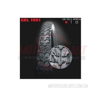 Покрышка велосипедная без камеры GRL 26"х2.0 (1091)