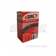 Камера велосипедная 26"х1.75-2.125 "GRL"